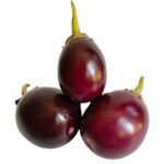 Brinjal - Small black ( छोटा गोलाकार काला बैंगन )